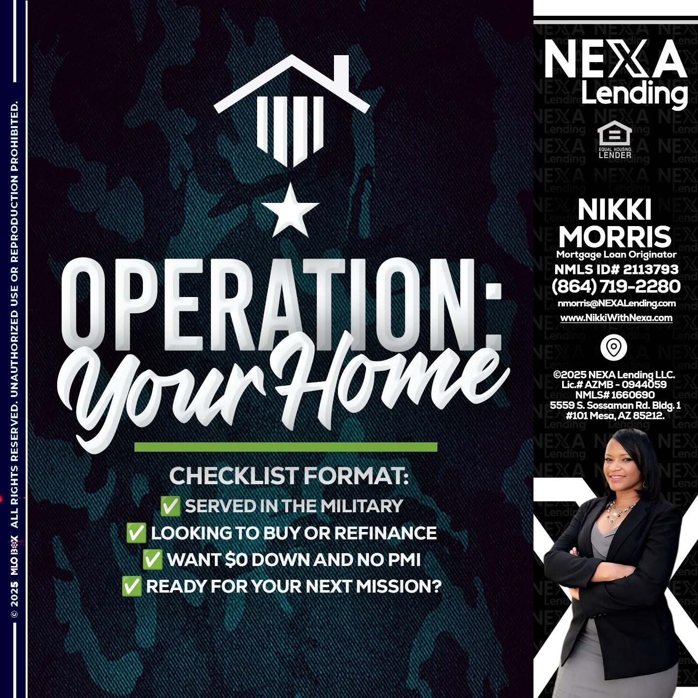 OPERATION YOUR HOME - Nikki Morris - Mortgage Loan Originator