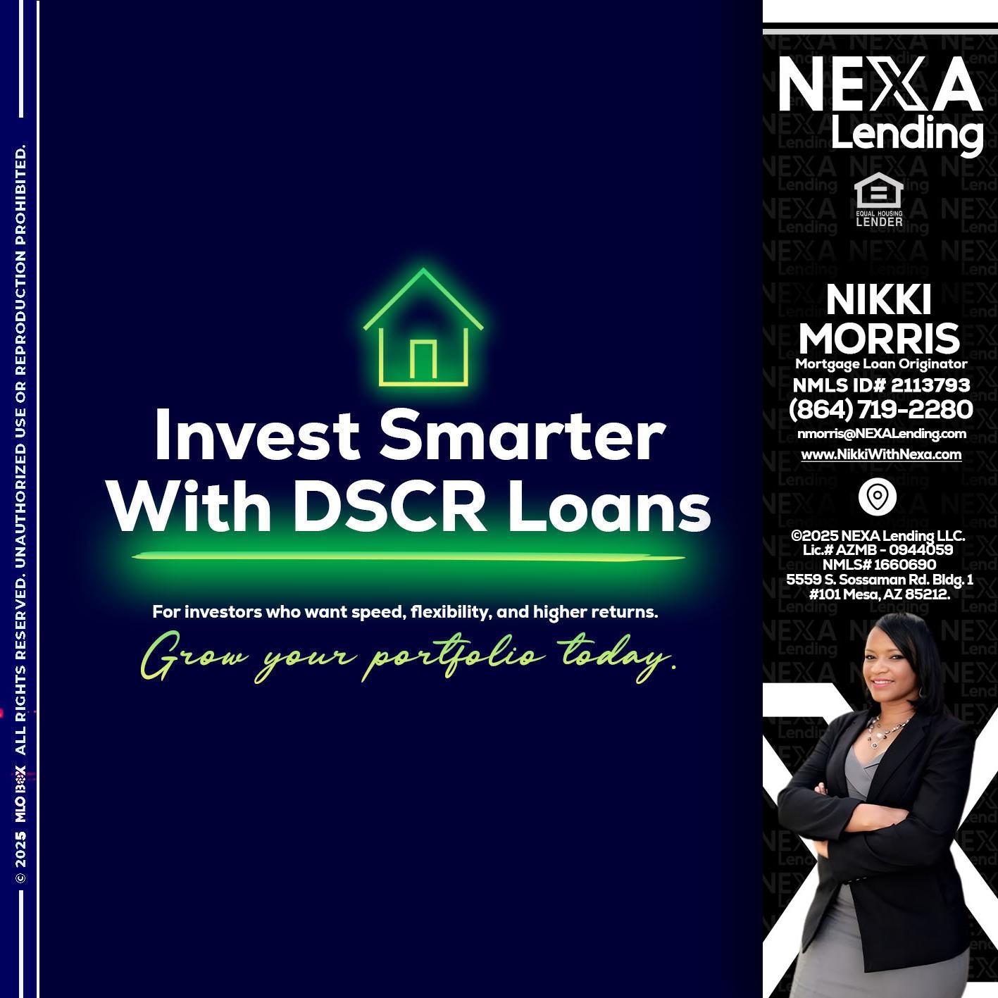 DSCR - Nikki Morris - Mortgage Loan Originator