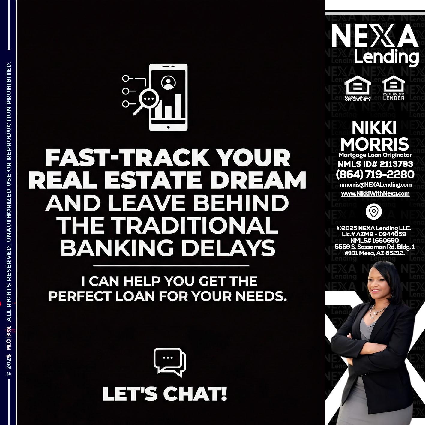 FAST TRACK - Nikki Morris -Mortgage Loan Originator