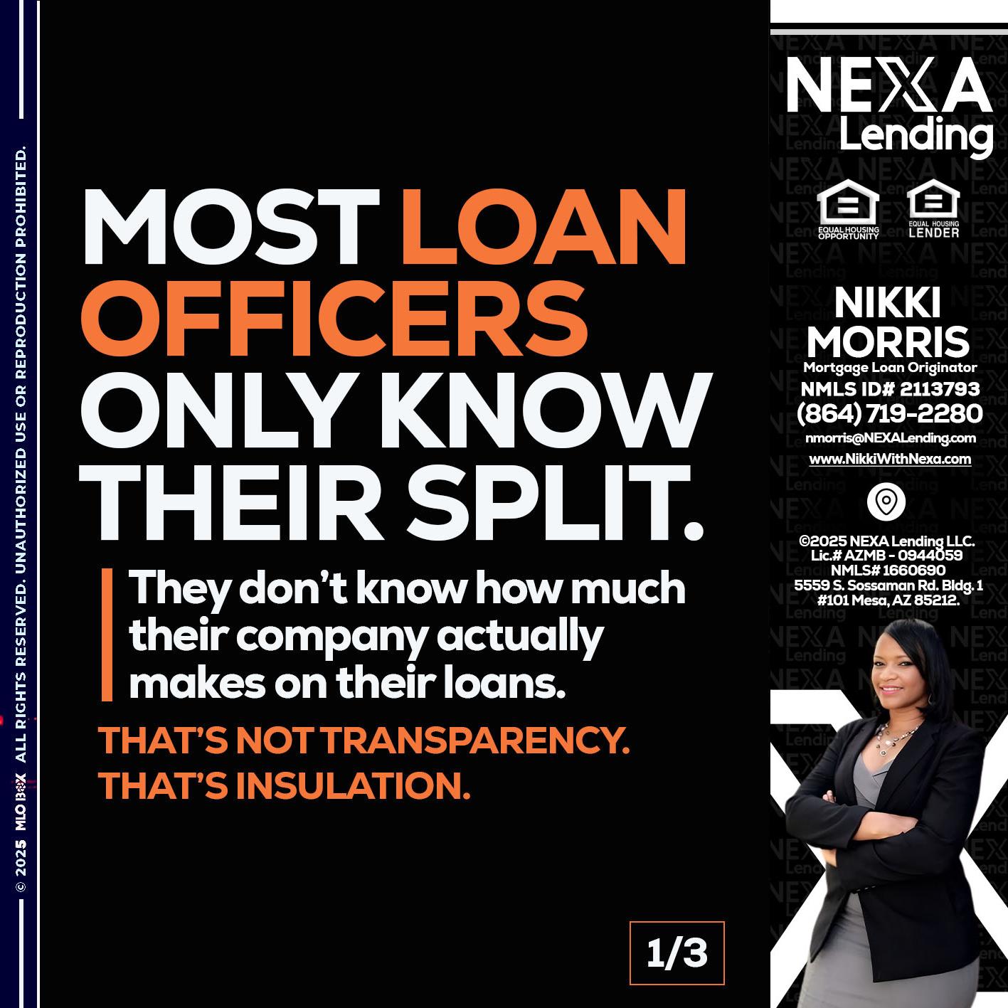 1 OF 3 - Nikki Morris -Mortgage Loan Originator