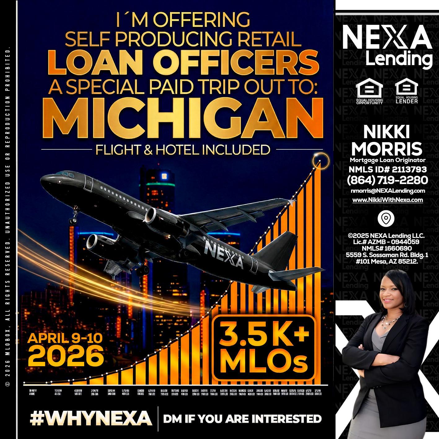 3.5K - Nikki Morris -Mortgage Loan Originator