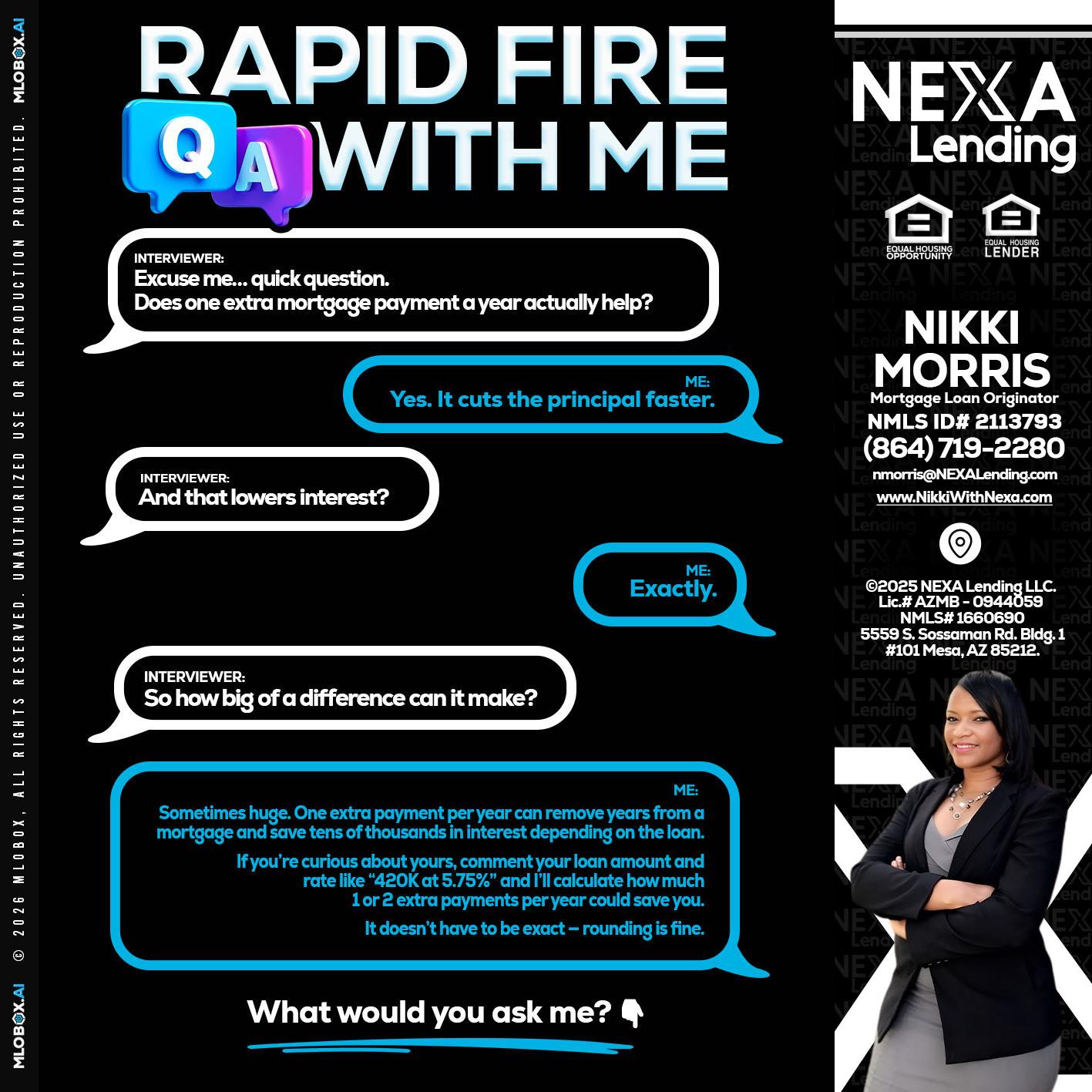 RAPID Q&A - Nikki Morris -Mortgage Loan Originator
