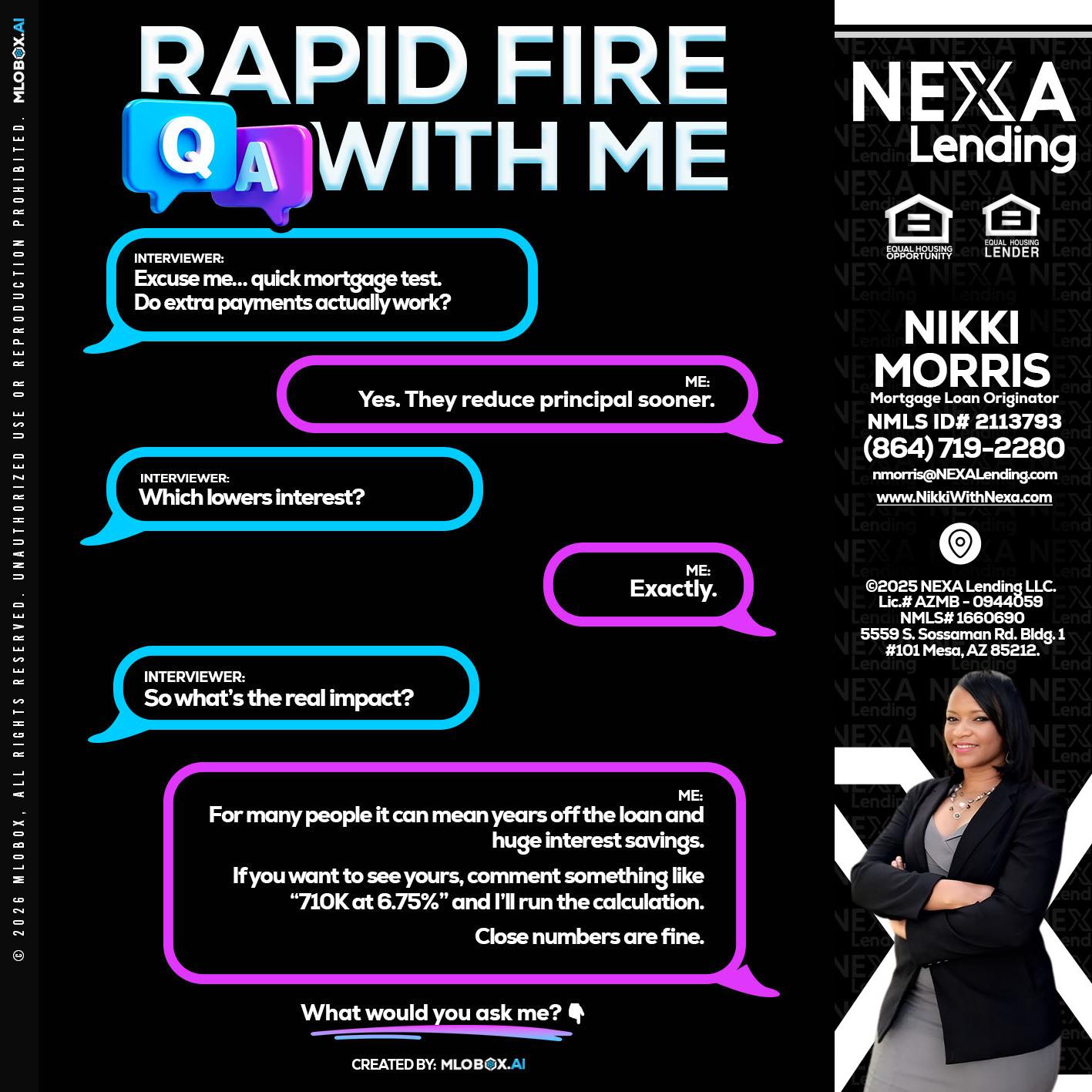 RAPID QA - Nikki Morris -Mortgage Loan Originator