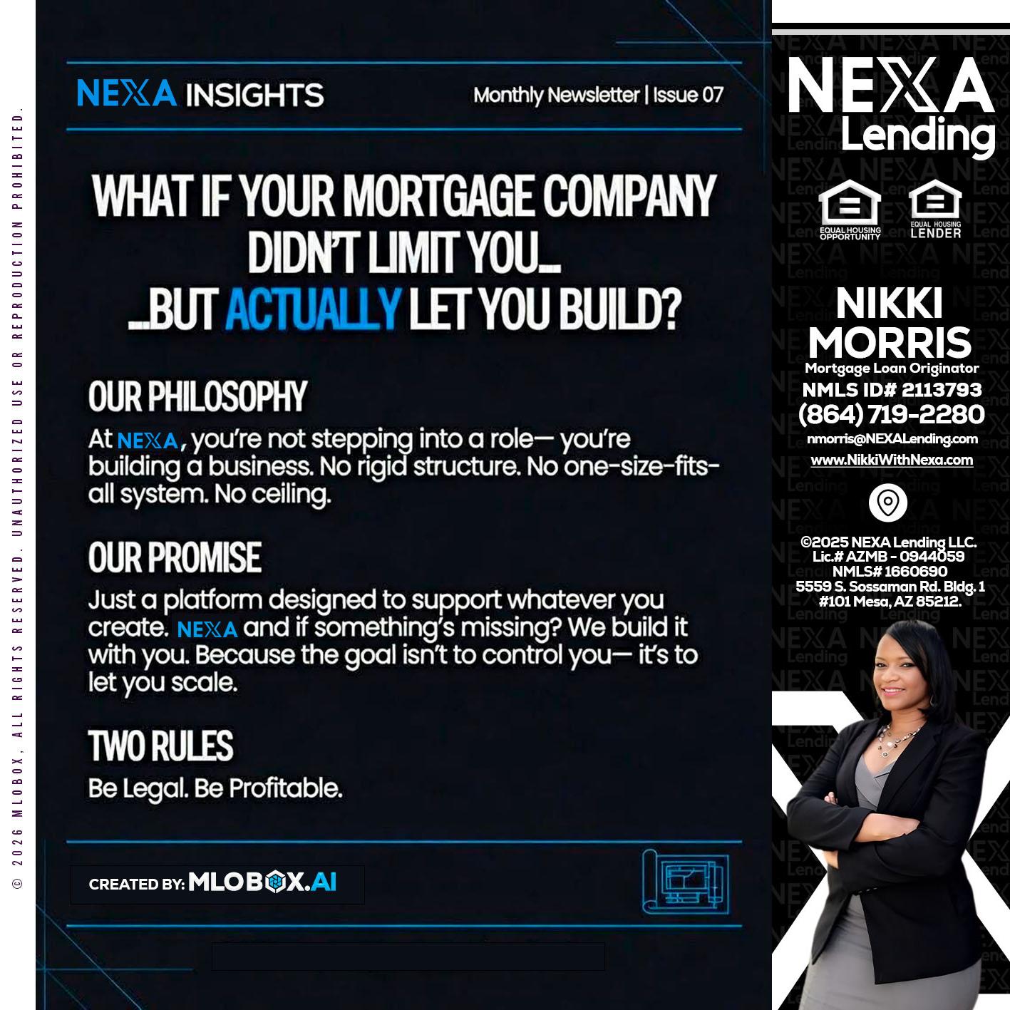 NEXA INSIGHTS - Nikki Morris -Mortgage Loan Originator