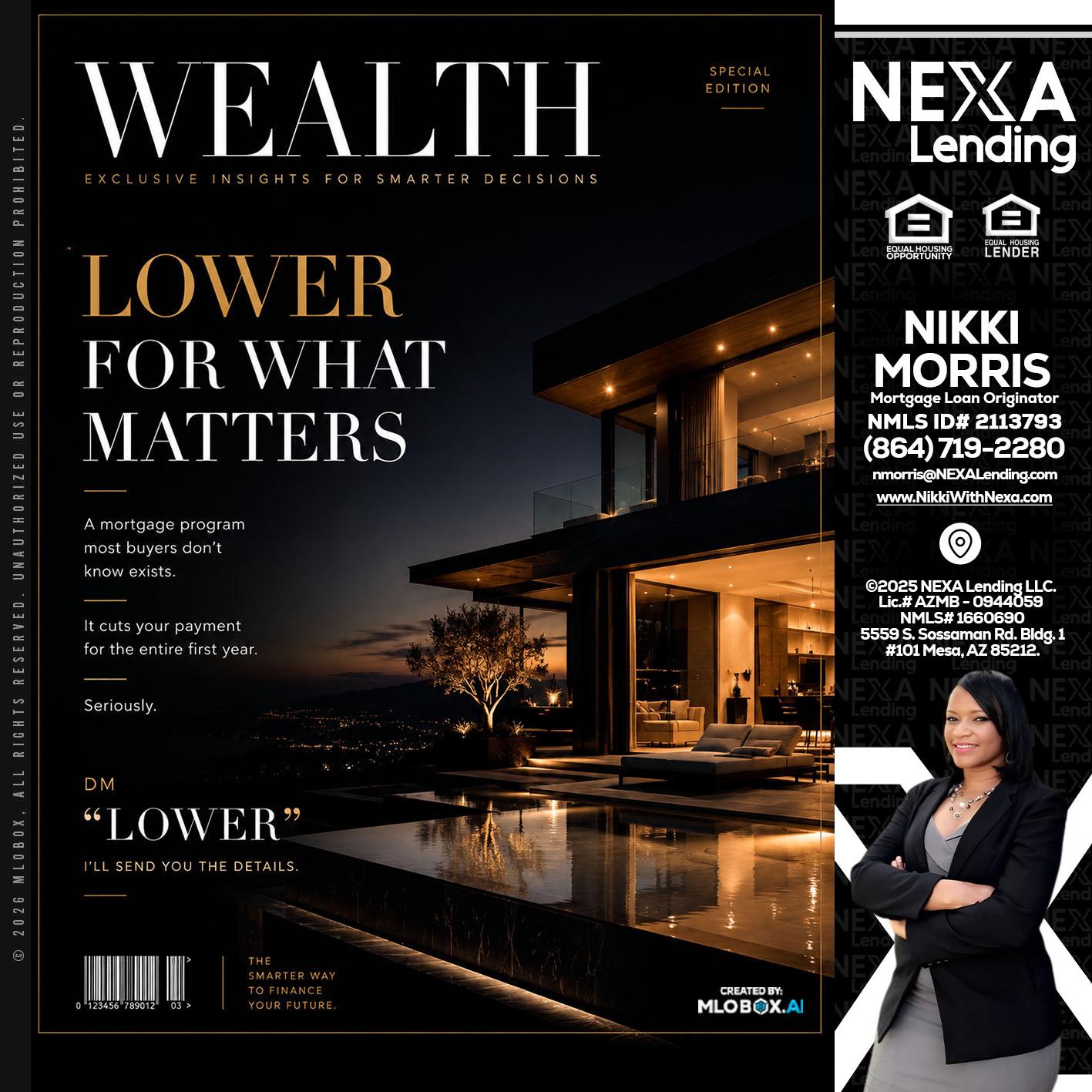 WEALTH - Nikki Morris -Mortgage Loan Originator