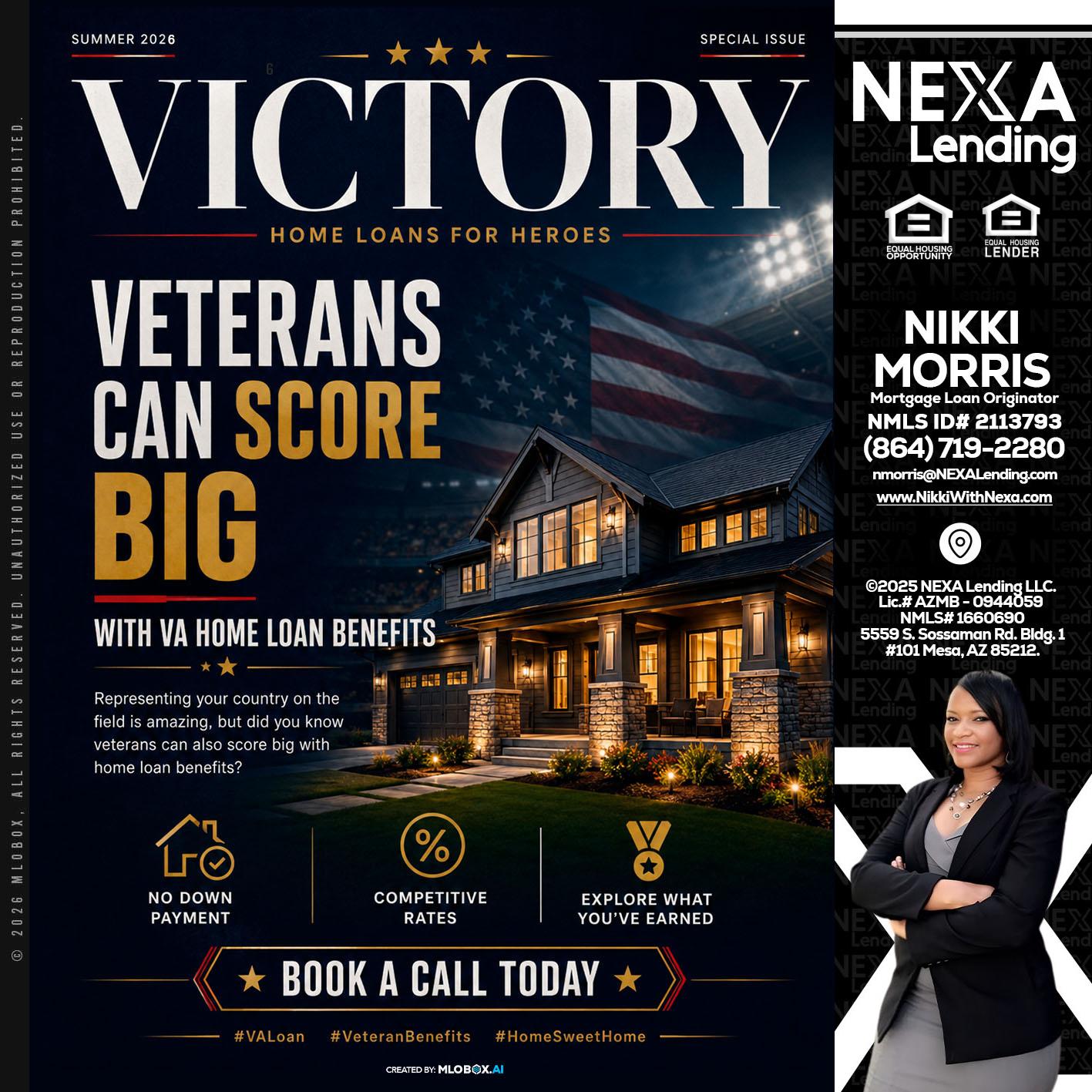 VICTORY - Nikki Morris -Mortgage Loan Originator