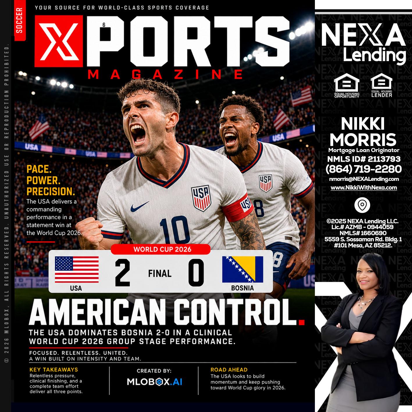 AMERICAN CONTROL - Nikki Morris -Mortgage Loan Originator