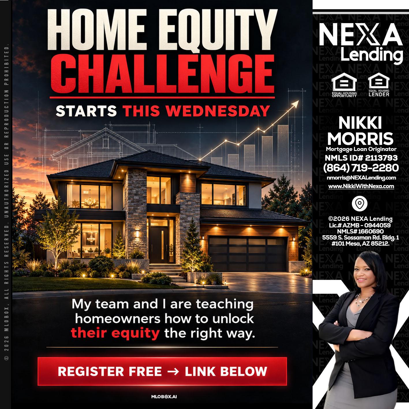 HOME EQUITY - Nikki Morris -Mortgage Loan Originator