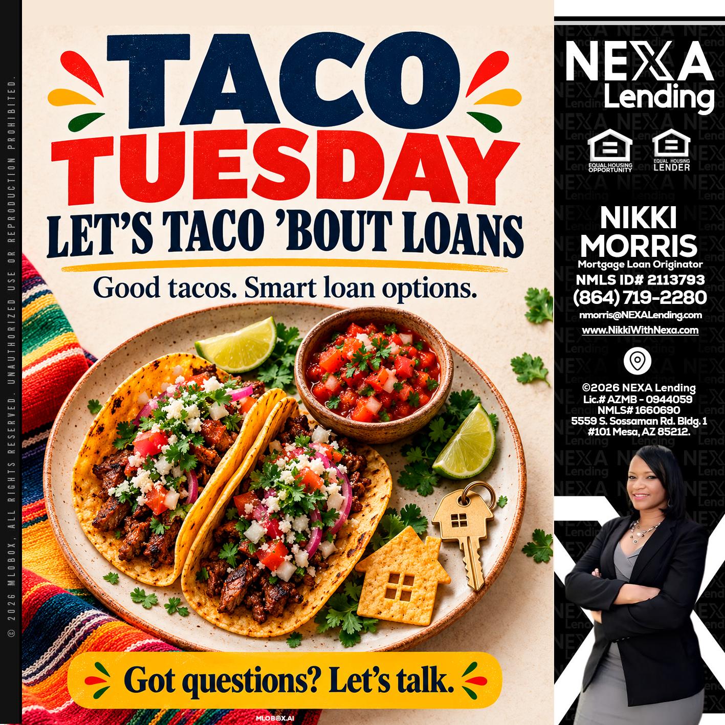 taco Tuesday - Nikki Morris -Mortgage Loan Originator